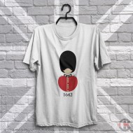 Buttons in Threes, Year of Formation, Scots Guards T-Shirt Buttons in Threes, Year of Formation, Scots Guards T-Shirt