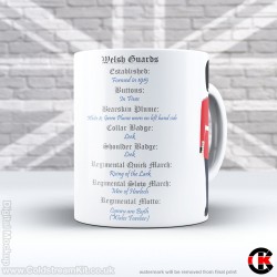 Welsh Guards, Regimental Information (11oz Mug) Welsh Guards, Regimental Information (11oz Mug)