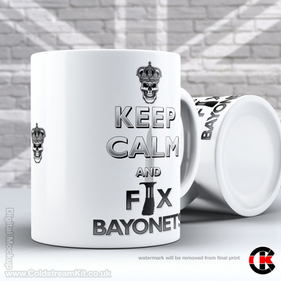 Keep Calm and Fix Bayonets - SA80/L85 Bayonet (11oz Mug)
