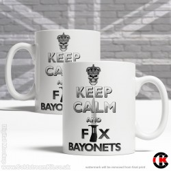 Keep Calm and Fix Bayonets - SA80/L85 Bayonet (11oz Mug) Keep Calm and Fix Bayonets - SA80/L85 Bayonet (11oz Mug)