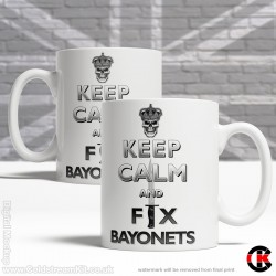 Keep Calm and Fix Bayonets - SLR Bayonet (11oz Mug) Keep Calm and Fix Bayonets - SLR Bayonet (11oz Mug)