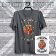 Mug & TShirt Package, Retro Welsh Guards Design Mug & TShirt Package, Retro Welsh Guards Design