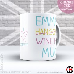 FOR HER, (your name's) Wine Flu Mug (11oz Mug) FOR HER, (your name's) Wine Flu Mug (11oz Mug)