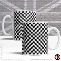 Optical Illusion Mug Collection, Nope, they're all straight lines again! - Design D (11oz Mug) Optical Illusion Mug Collection, Nope, they're all straight lines again! - Design D (11oz Mug)