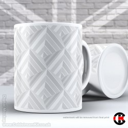 Optical Illusion Mug Collection, Geometric Patterns, because they're awesome - Design H (11oz Mug) Optical Illusion Mug Collection, Geometric Patterns, because they're awesome - Design H (11oz Mug)