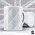 Optical Illusion Mug Collection, Geometric Patterns, because they're awesome - Design H (11oz Mug)