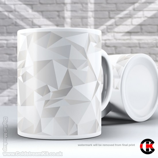 Optical Illusion Mug Collection, Geometric Patterns, Part 2 - Design I (11oz Mug)