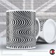 Optical Illusion Mug Collection, More Crazy Curves - Design K (11oz Mug)