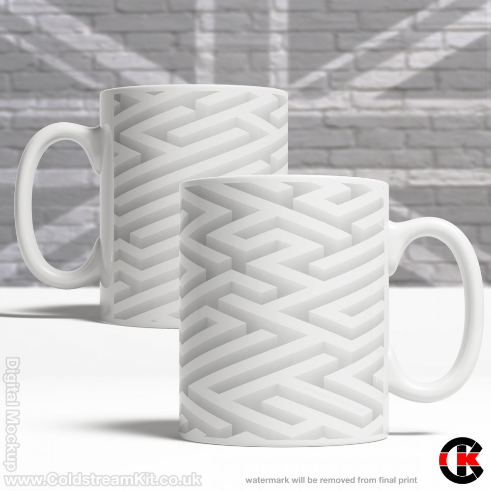 Mug Geometric Pattern Optical Illusion Mug Collection, Geometric Patterns, Part 4 - Design M ...
