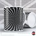 Optical Illusion Mug Collection, weird but extremely confusing - Design U (11oz Mug)