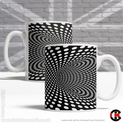 Optical Illusion Mug Collection, weird but extremely confusing - Design U (11oz Mug) Optical Illusion Mug Collection, weird but extremely confusing - Design U (11oz Mug)