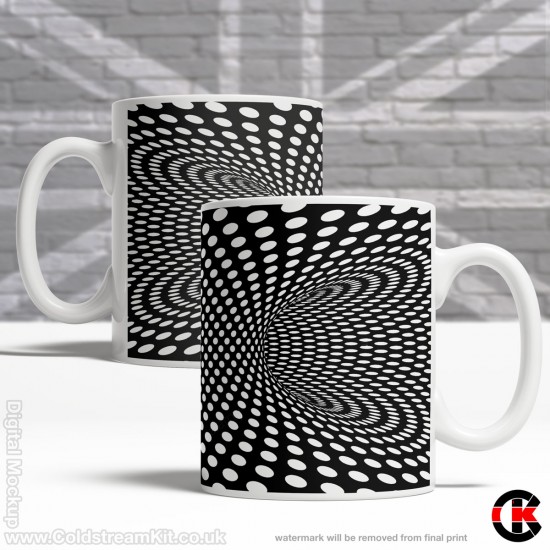 Optical Illusion Mug Collection, weird but extremely confusing - Design U (11oz Mug)