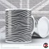 Optical Illusion Mug Collection, More Wavy Lines to Hurt Your Brain - Design W (11oz Mug)