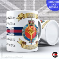 Personalised Mug, Welsh Guards (11oz Mug) Personalised Mug, Welsh Guards (11oz Mug)