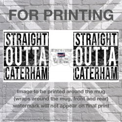 Straight Outta Caterham, A Veterans Story (Retro/Vintage) Mug (11oz Mug) Straight Outta Caterham, A Veterans Story (Retro/Vintage) Mug (11oz Mug)