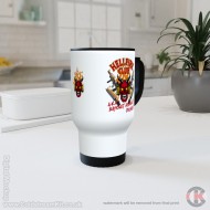Hellfire Club, AKA Bayonet Assault Course, Stranger Things Parody, Stainless Steel Travel Mug Hellfire Club, AKA Bayonet Assault Course, Stranger Things Parody, Stainless Steel Travel Mug