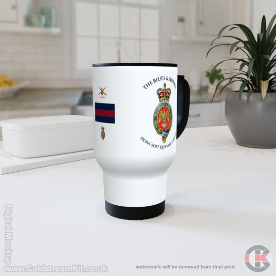 The Blues and Royals Stainless Steel Travel Mug