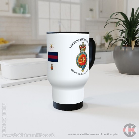 The Household Cavalry Stainless Steel Travel Mug