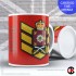 Guards Tunic Rank Mug, (CSgt) Colour Sergeant, Irish Guards FREE Personalisation (11oz Mug)