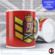 Guards Tunic Rank Mug, (CSgt) Colour Sergeant, Scots Guards FREE Personalisation (11oz Mug) Guards Tunic Rank Mug, (CSgt) Colour Sergeant, Scots Guards FREE Personalisation (11oz Mug)