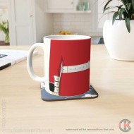 Scots Guards Tunic (Buttons) 11oz Ceramic Mug