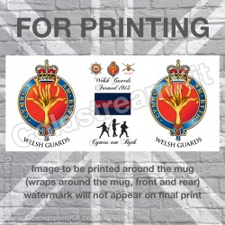Welsh Guards Mug (11oz Mug) Welsh Guards Mug (11oz Mug)