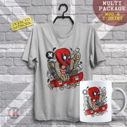 Multi-Package (save over £5) Deadpool, Skater (Mug & T-Shirt Package) 20% off! Multi-Package (save over £5) Deadpool, Skater (Mug & T-Shirt Package) 20% off!