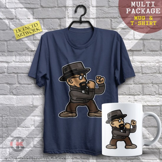 Multi-Package (save over £5) Heisenberg Fighter, Mashup (Mug & T-Shirt Package) 20% off!