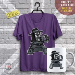 Multi-Package (save over £5) V for Vendetta Fighter, Mashup (Mug & T-Shirt Package) 20% off!