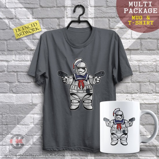 Multi-Package (save over £5) Stay Puft, Stormtrooper, Mashup (Mug & T-Shirt Package) 20% off!