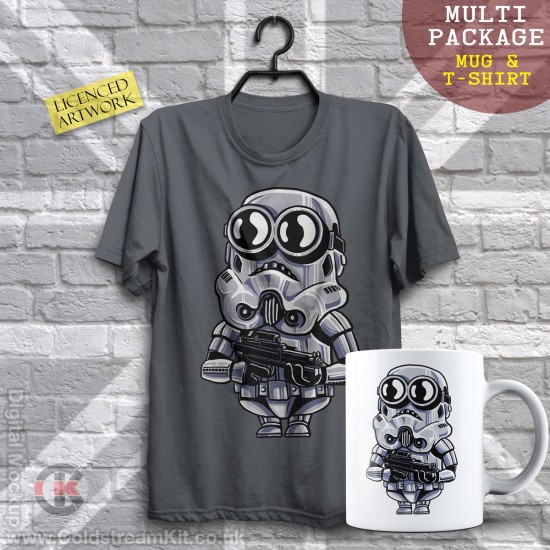 Multi-Package (save over £5) Stormtrooper Minion, Mashup (Mug & T-Shirt Package) 20% off!