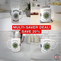 Scots Guards Multi-Saver Deal - SAVE 20%, Beer Glasses & Mugs (discounts available) Scots Guards Multi-Saver Deal - SAVE 20%, Beer Glasses & Mugs (discounts available)