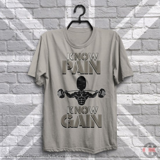 No Pain, No Gain T-Shirt (Scots Guards)
