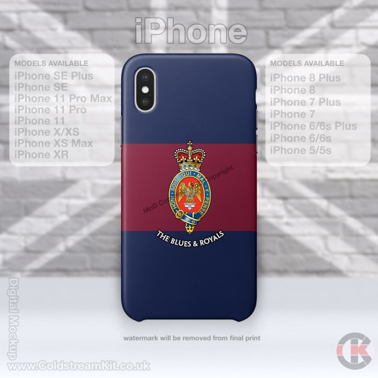 iPhone Phone Cover - Tough Case, The Blues and Royals, 3D Printed - FREE POSTAGE