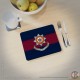 The Household Division Blue Red Blue Hardwood Placemats (3 sizes available)