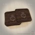 Grenadier Guards (Cypher) Hardwood Coasters, Square or Round, 4 Wood Effects Available