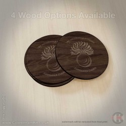 Grenadier Guards (Grenade) Hardwood Coasters, Square or Round, 4 Wood Effects Available Grenadier Guards (Grenade) Hardwood Coasters, Square or Round, 4 Wood Effects Available