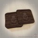 Household Cavalry Hardwood Coasters, Square or Round, 4 Wood Effects Available