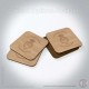Household Cavalry Hardwood Coasters, Square or Round, 4 Wood Effects Available
