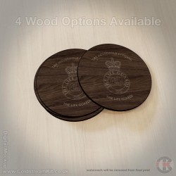 Life Guards Hardwood Coasters, Square or Round, 4 Wood Effects Available Life Guards Hardwood Coasters, Square or Round, 4 Wood Effects Available