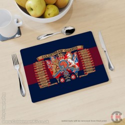 Coldstream Guards Battle Honours Hardwood Placemats (3 sizes available) Coldstream Guards Battle Honours Hardwood Placemats (3 sizes available)