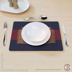 Coldstream Guards Battle Honours Hardwood Placemats (3 sizes available) Coldstream Guards Battle Honours Hardwood Placemats (3 sizes available)
