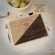 The Blues & Royals Hardwood Placemats, 4 Wood Effects & 3 Sizes Available