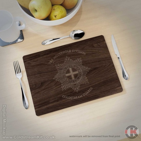 Coldstream Guards Hardwood Placemats, 4 Wood Effects & 3 Sizes Available