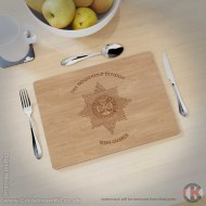 Irish Guards Hardwood Placemats, 4 Wood Effects & 3 Sizes Available Irish Guards Hardwood Placemats, 4 Wood Effects & 3 Sizes Available