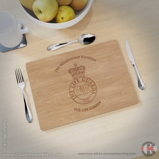 Life Guards Hardwood Placemats, 4 Wood Effects & 3 Sizes Available