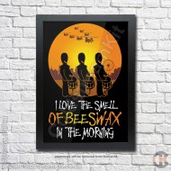 Poster Print, I love the Smell of Beeswax (Drummers), A4, A3, A2 Framed or Unframed Poster Print, I love the Smell of Beeswax (Drummers), A4, A3, A2 Framed or Unframed