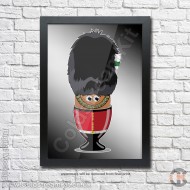 Poster Print, Boiled Egg Soldiers, Welsh Guards, A4, A3, A2 Framed or Unframed Poster Print, Boiled Egg Soldiers, Welsh Guards, A4, A3, A2 Framed or Unframed