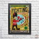 Poster Print, Fighting Guards, Coldstream Guards, A4, A3, A2 Framed or Unframed