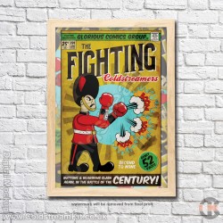 Poster Print, Fighting Guards, Coldstream Guards, A4, A3, A2 Framed or Unframed Poster Print, Fighting Guards, Coldstream Guards, A4, A3, A2 Framed or Unframed